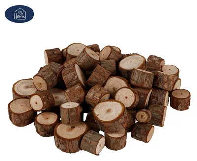 Produktbild von 1-3cm Holz-Dekoscheiben zum Basteln Holzscheiben Baumscheiben Bastelholz Dekomaterial