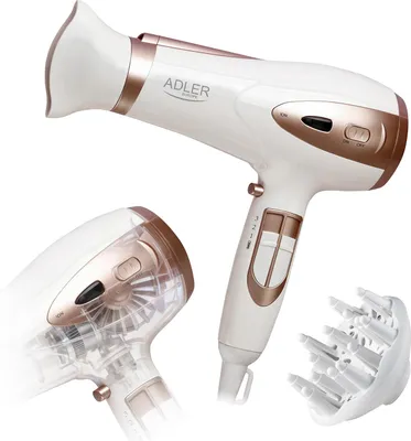 Produktbild von Adler AD 2248 ION Haartrockner weiß 2200W