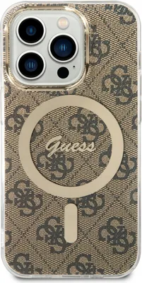 Image de Guess Guhmp14Lh4Stw Iphone 14 Pro 6.1Brązowy/Brown Hardcase 4G Magsafe