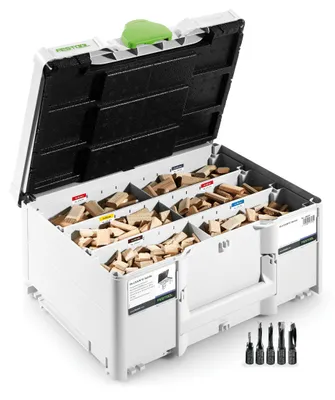 Produktbild von Festool DOMINO Dübel Buche Sortiment DS 4/5/6/8/10 1060 BU
