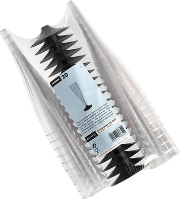 Immagine prodotto di 200 bicchieri Papstar con stelo per spumante, PS 0,1 l Ø 5 cm, 17,5 cm trasparente 88941