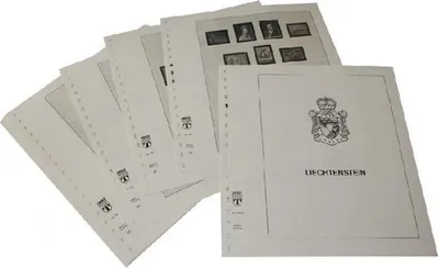 Produktbild von Lindner-T Vordruckblätter T178/60 Liechtenstein - Jahrgang 1960 bis 1971