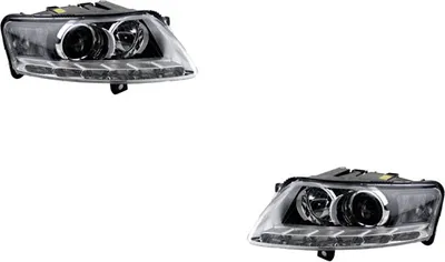Produktbild von Scheinwerfer Set passend für Audi A6 4F 10/08 - 03/11 Bi-Xenon LED Tagfahrl. L&R 4F0941029CP 4F0941029BP 4F0941029EP 4F0941029FD 4F0941030CP 4F Johns