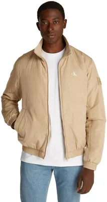 Produktbild von Calvin Klein Herren Jacke Padded Harrington Warm, Beige (Travertine), XS