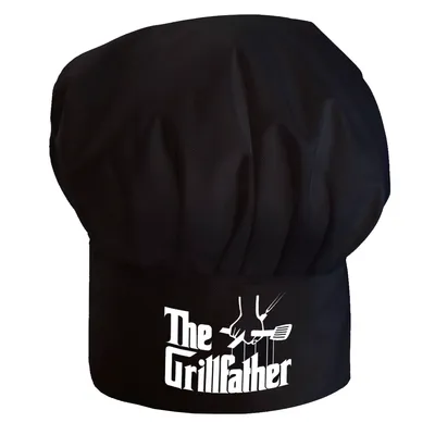 Produktbild von Personalisierte Kochmütze Für Frauen und Männer Kochhaube mit Klettverschluss Ideal für BBQ Restaurant Kochen zum GrillenGrillvater [108]