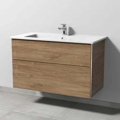 Image de Villeroy & Boch : Meuble-lavabo Venticello avec meuble sous-vasque Sanipa 3way, 100 cm