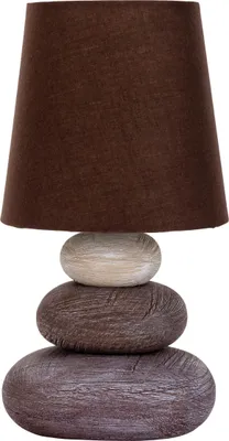 Produktbild von Näve 3045214 Stoff-Tischleuchte ; Farbe: Braun