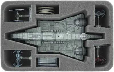 Produktbild von Schaumstoffeinlage für Star Wars X-WING Imperialer Angriffsträger