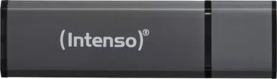 Produktbild von Intenso Alu Line USB 2.0 mit Kappe, 16 GB, anthrazit