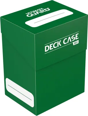 Produktbild von Ultimate Guard Deck Case 80+ Standardgröße Grün