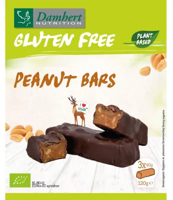 Produktbild von Damhert Erdnuss-Riegel  120g