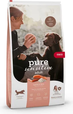 Produktbild von Mera Dog 1kg Pure Sensitive Lachs & Reis