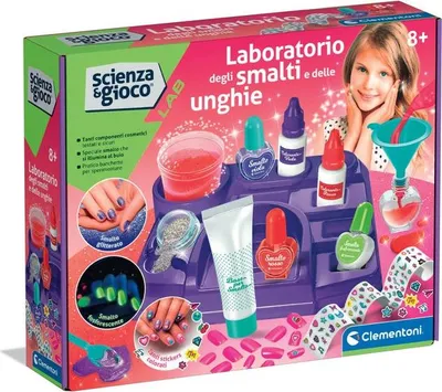Obrázek produktu pro Clementoni Science & Play 19392, Dětská sada na nehty, 8 rok/roky