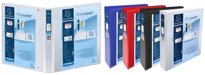 Immagine prodotto di EXACOMPTA raccoglitore ad anelli per presentazioni, A4 Maxi, blu, 2D anelli