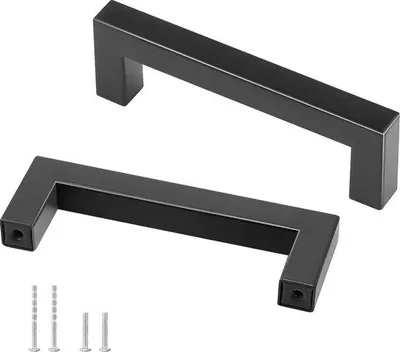 Produktbild von Famanu Schrankgriffe 30er-Pack 96 mm - Mattschwarz