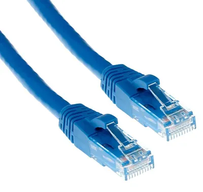 Zdjęcie produktu dla ACT IB2652, 0,25 m, Cat6a, U/UTP (UTP), RJ-45, RJ-45, Niebieski