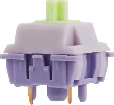 Immagine prodotto di Interruttori Wisteria Linear V2 di Epomaker - Interruttori per tastiera da gioco meccanica 35 pezzi (5 pin, MX Stem, 38+5 Gf)