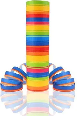 Obrázok produktu pre Regenbogenschlangenstreifen 4m (Party - Luftschlangen und Konfetti)