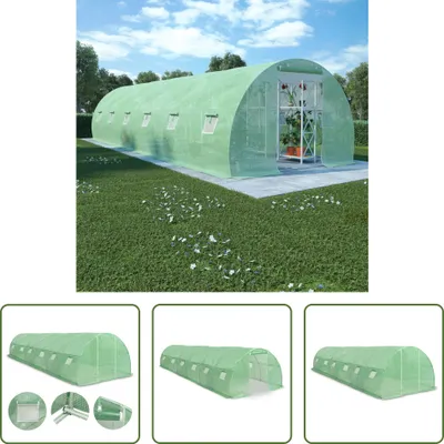 Produktbild von The Living Store Gewächshaus 27m² 900x300x200 cm