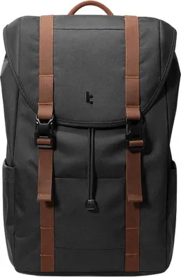 Image de TomToc VintPack-TA1 22L Sac à dos pour ordinateur portable jusqu'à 16 pouces Noir