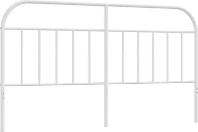 Produktbild von vidaXL Ersatz-Kopfteil Metall Weiß 180 cm