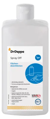 Produktbild von DrDeppe - Spray Off - alkoholhaltiges Flächendesinfektionsmittel - 500 ml