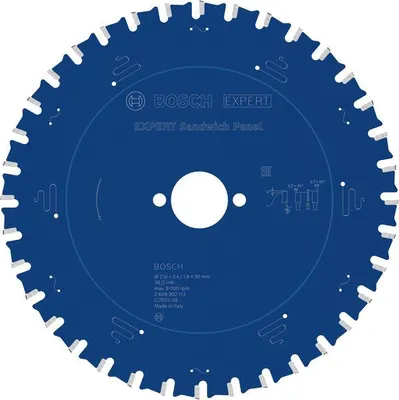 Produktbild von EXPERT Steel Kreissägeblatt, 210x30 mm,Z36