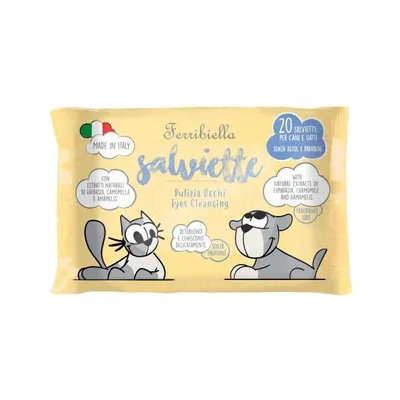 Immagine prodotto di Pulizia del contorno occhi - salviette umide FERRIBIELLA