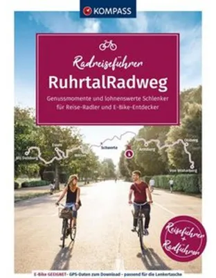 Produktbild von KOMPASS Radreiseführer RuhrtalRadweg
