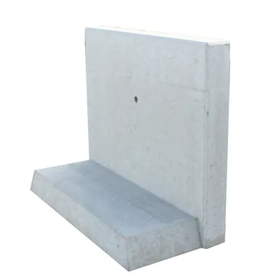 Produktbild von Diephaus L-Stein BEWEHRT GRAU 80/100/45/12 CM