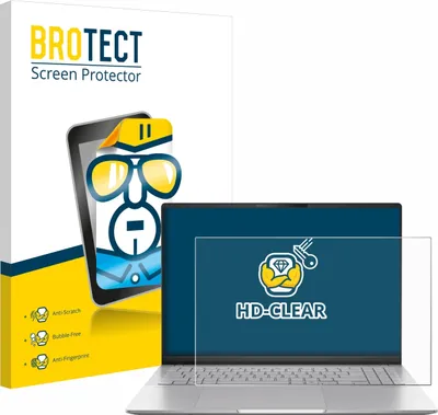 Produktbild von Für ASUS Vivobook S16 OLED M5606 Schutzfolie BROTECT Displayschutz Display Schutz Folie Klar Transparent