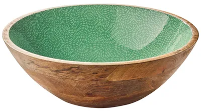 Produktbild von Zassenhaus Schüssel BRUSH GREEN, Mango, Ø 35 cm x 12 cm 80421 4006528080421