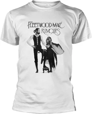 Produktbild von Fleetwood Mac - "Rumours" T-Shirt für Herren/Damen Uni PH629 (XL) (Weiß)