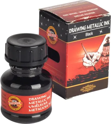 Obrázek produktu pro KOH-I-NOOR 0141771001KK Tuš 2710 Black 20 g 1 ks