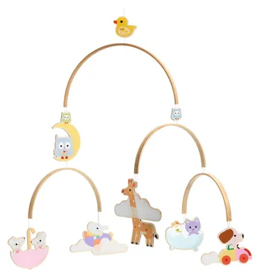 Produktbild von Holzdekoration für das Kinderzimmer: Tierchen von Djeco