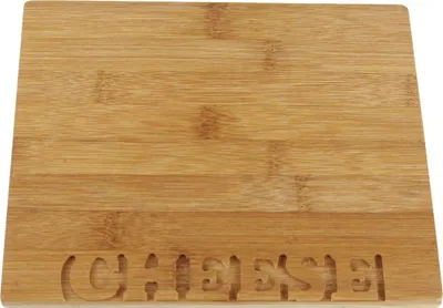 Produktbild von Schneidbrett 'Cheese' 22x18x1cm Bambus Brettchen Bambusbrett Vesperbrett
