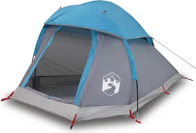 Produktbild von vidaXL Kuppel-Campingzelt 1 Person Blau Wasserdicht