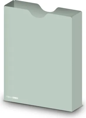 Produktbild von itenga Heftbox DIN A4 Hochformat aus PP eukalyptus grün