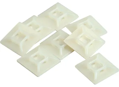 Produktbild von Kopp Befestigungssockel für Kabelbinder bis 5 mm selbstklebend anschraubbar 25 Stück