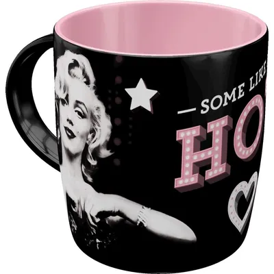 Image de Nostalgic-Art - Tasse à café - Célébrités - Marilyn Monroe Certains l'aiment chaud