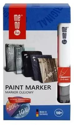Produktbild von Ölmarker 2-4mm silber (10Stk) MemoBe