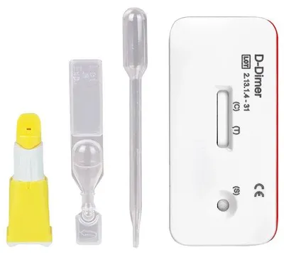 Obrázok produktu pre Cleartest D-Dimer test plná krv TVT LE DIC, 10 ks testov