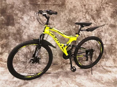 Produktbild von 24 Zoll Albatros Mountainbike Vollgefedert mit 21-Gang Kettenschaltung Shimano 2459 gelb AB 138 CM KÖRPERGRÖSSE !!!!!!!!!!!!!!!!!!!!!!
