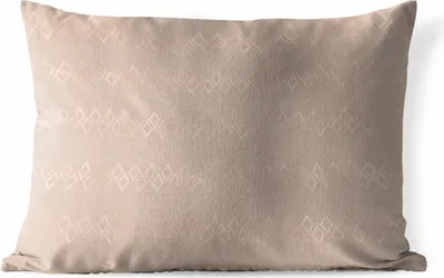 Produktbild von MuchoWow® Outdoor Kissen - Muster - Rosa - Roségold - 60x40 cm - Wetterfest - Lounge Kissen - Zierkissen - Kissen für Innenräume