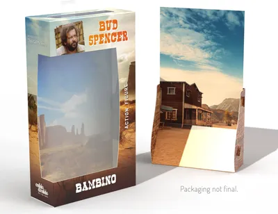 Image de Figurka Akcji Bud Spencer Bambino 18 cm - Oficjalna Licencja Oakie Doakie Toys