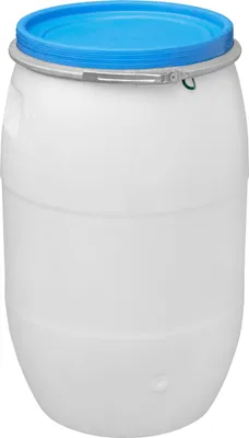Produktbild von Fass Pannon Fermet 120 Liter Bügel, Kunststofffass für Gärung, Trinkwasser, Hals 395 mm