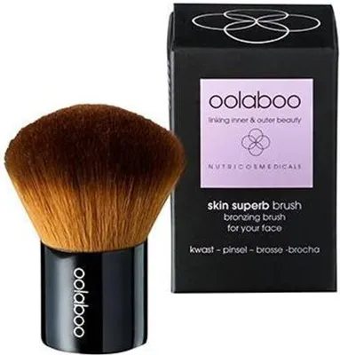 Immagine prodotto di Pennello per il viso Oolaboo Skin, ideale per l'applicazione di prodotti abbronzanti