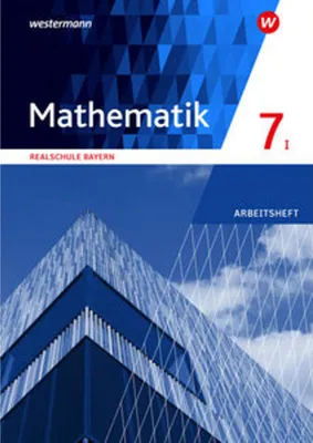 Obrázek produktu pro Mathematik 7. Arbeitsheft mit Lösungen. WPF I. Realschulen in Bayern