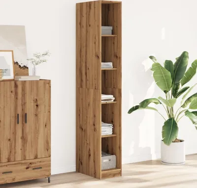 Produktbild von "2026 Promotion" Kleiderschrank Artisan-Eiche 30x50x200 cm Holzwerkstoff - Kleiderschränke CC16512