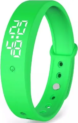 Immagine prodotto di Orologio Silicone Verde con Misurazione Temperatura KP22419